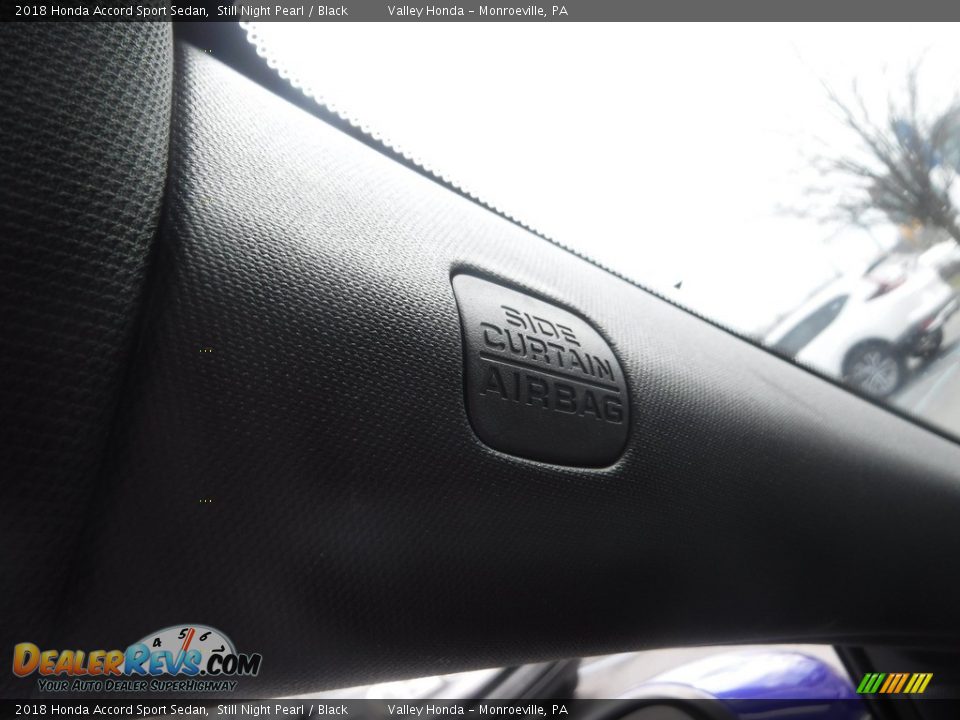 2018 Honda Accord Sport Sedan Still Night Pearl / Black Photo #15