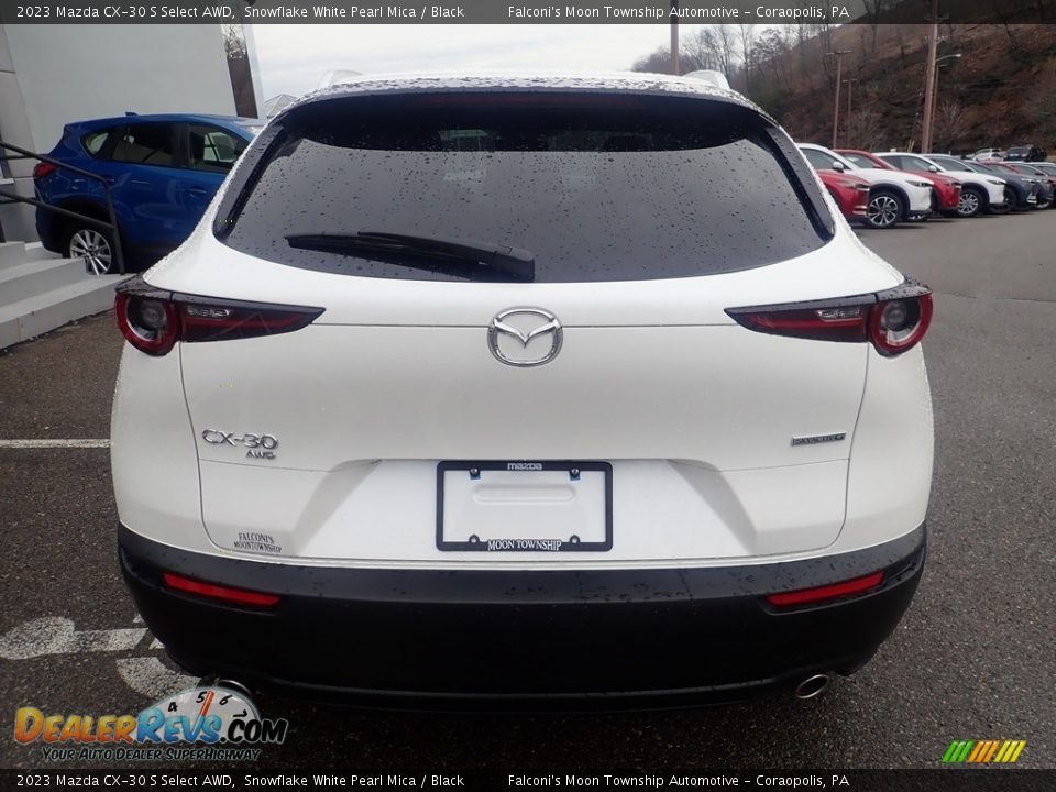 2023 Mazda CX-30 S Select AWD Snowflake White Pearl Mica / Black Photo #3