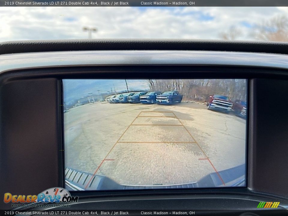2019 Chevrolet Silverado LD LT Z71 Double Cab 4x4 Black / Jet Black Photo #12
