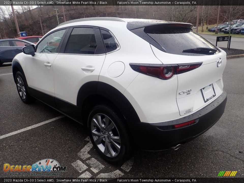 2023 Mazda CX-30 S Select AWD Snowflake White Pearl Mica / Black Photo #5