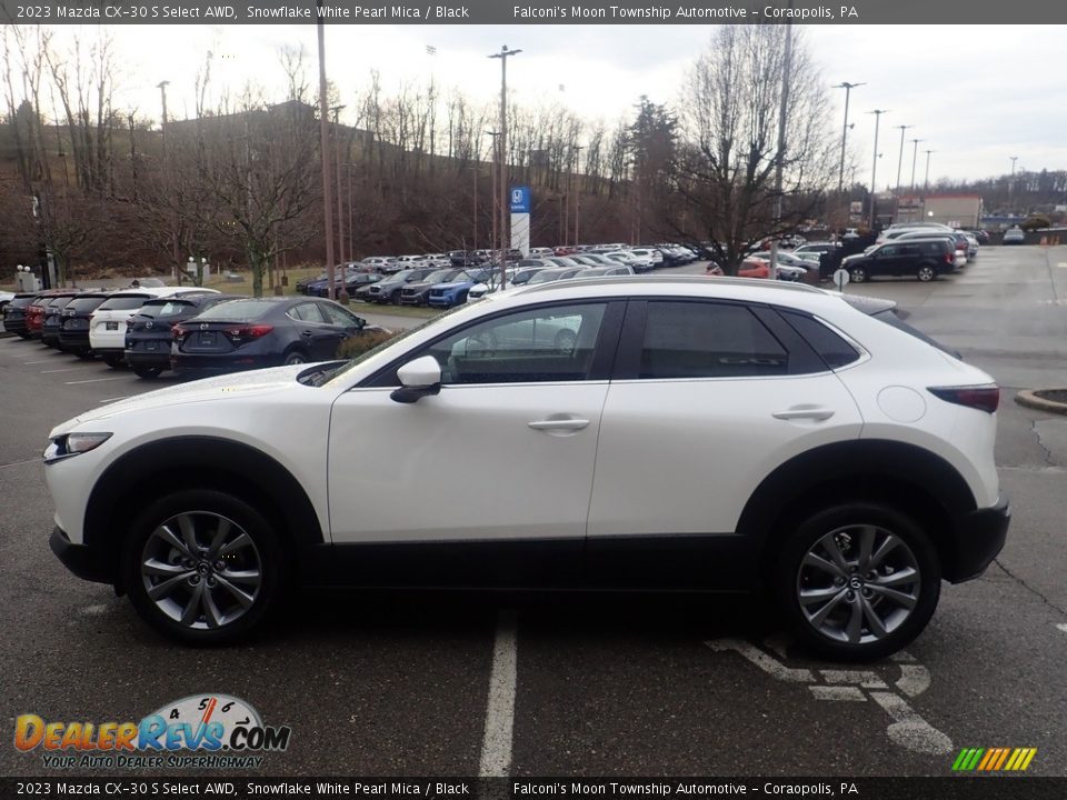 Snowflake White Pearl Mica 2023 Mazda CX-30 S Select AWD Photo #6