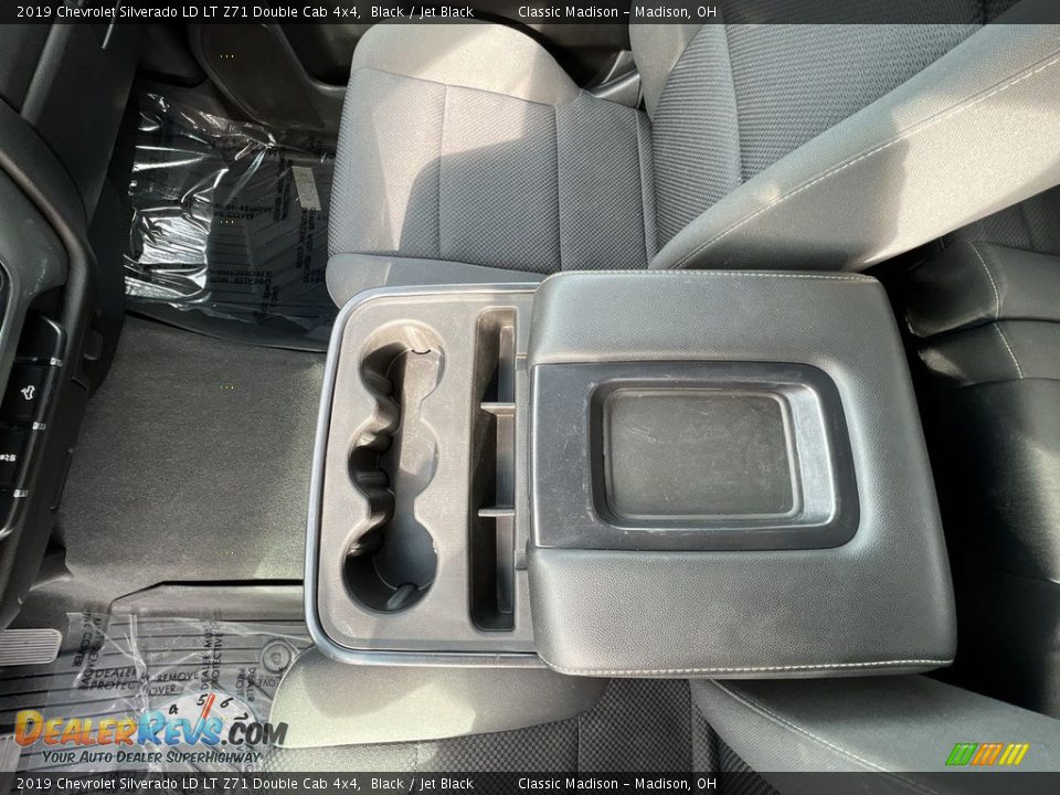 2019 Chevrolet Silverado LD LT Z71 Double Cab 4x4 Black / Jet Black Photo #15