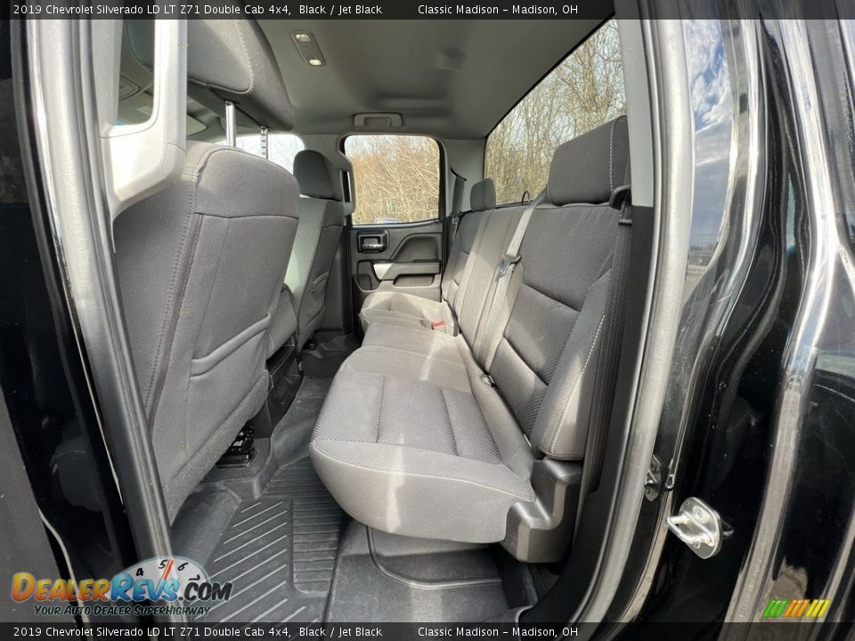 2019 Chevrolet Silverado LD LT Z71 Double Cab 4x4 Black / Jet Black Photo #16