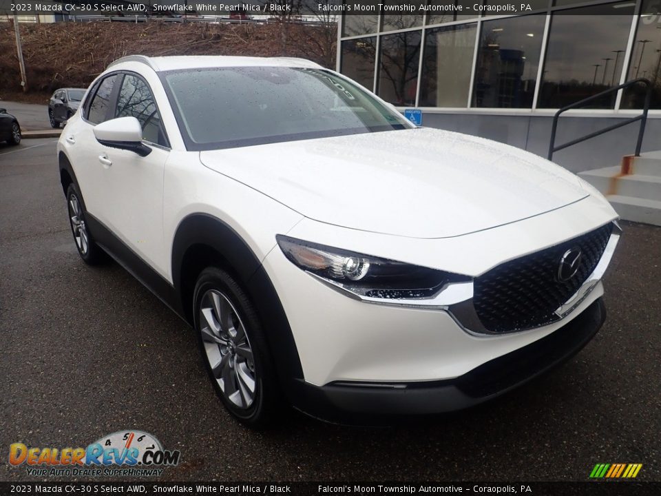 Snowflake White Pearl Mica 2023 Mazda CX-30 S Select AWD Photo #9