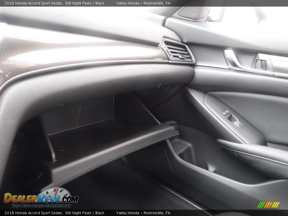 2018 Honda Accord Sport Sedan Still Night Pearl / Black Photo #26