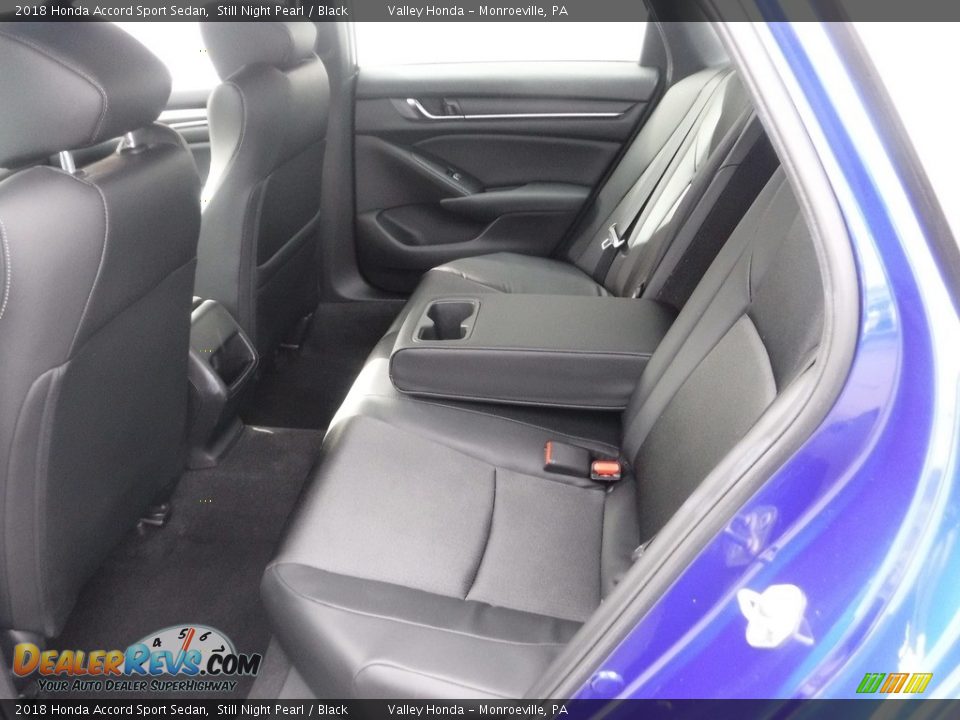 Rear Seat of 2018 Honda Accord Sport Sedan Photo #28
