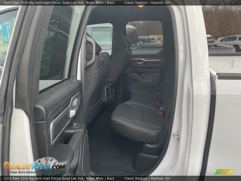 2020 Ram 1500 Big Horn Night Edition Quad Cab 4x4 Bright White / Black Photo #4