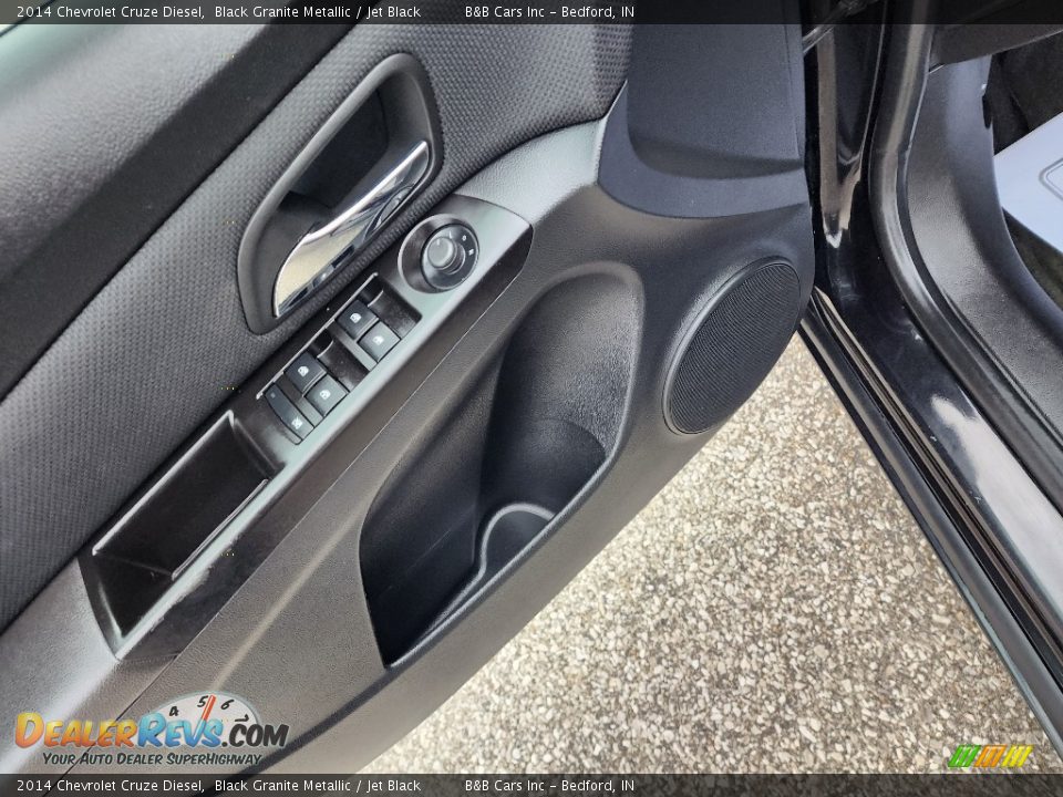 2014 Chevrolet Cruze Diesel Black Granite Metallic / Jet Black Photo #8