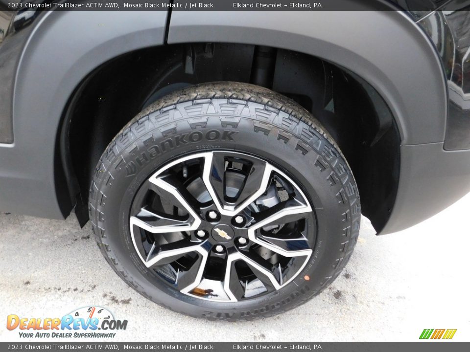 2023 Chevrolet TrailBlazer ACTIV AWD Mosaic Black Metallic / Jet Black Photo #11