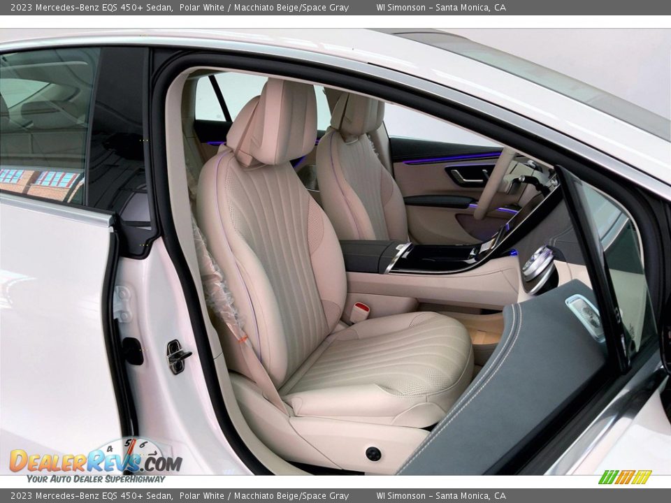 Front Seat of 2023 Mercedes-Benz EQS 450+ Sedan Photo #5
