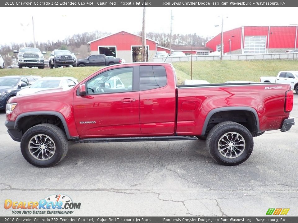 Cajun Red Tintcoat 2018 Chevrolet Colorado ZR2 Extended Cab 4x4 Photo #2