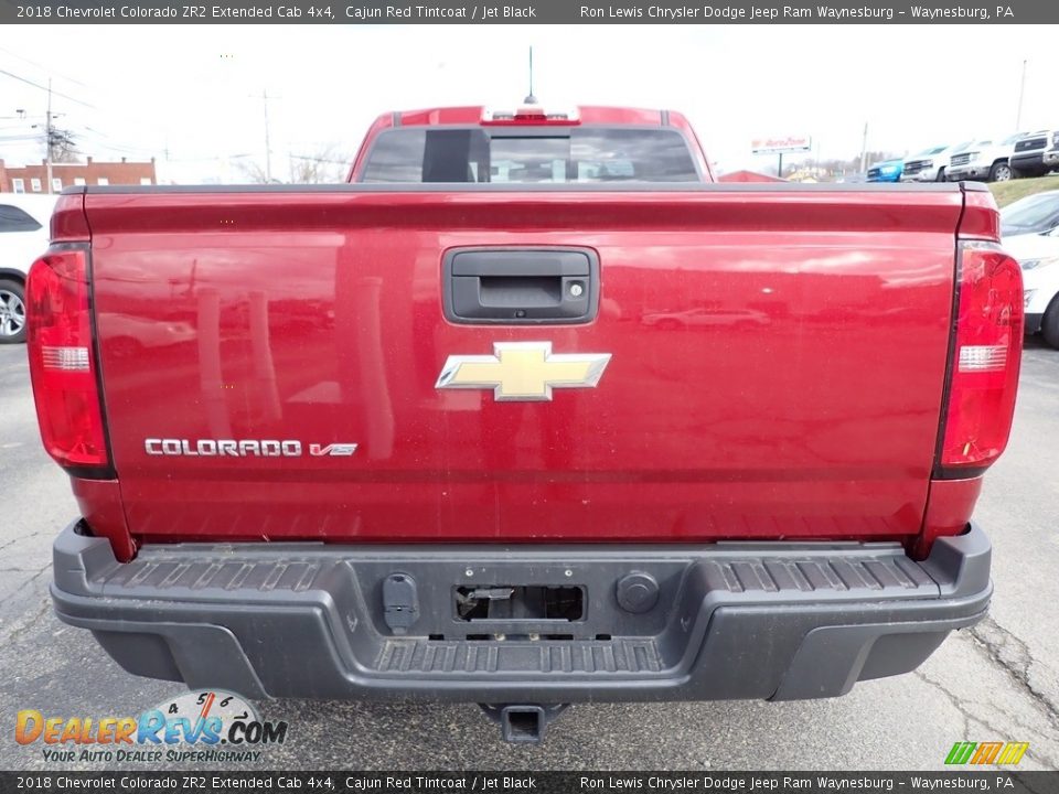 2018 Chevrolet Colorado ZR2 Extended Cab 4x4 Cajun Red Tintcoat / Jet Black Photo #4