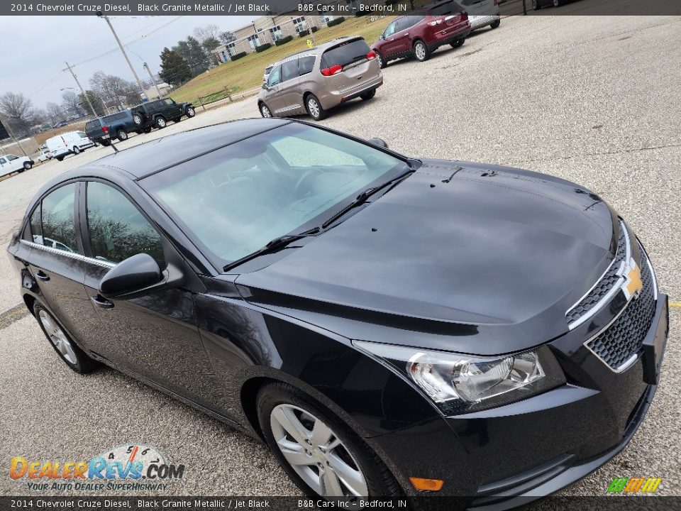 2014 Chevrolet Cruze Diesel Black Granite Metallic / Jet Black Photo #18