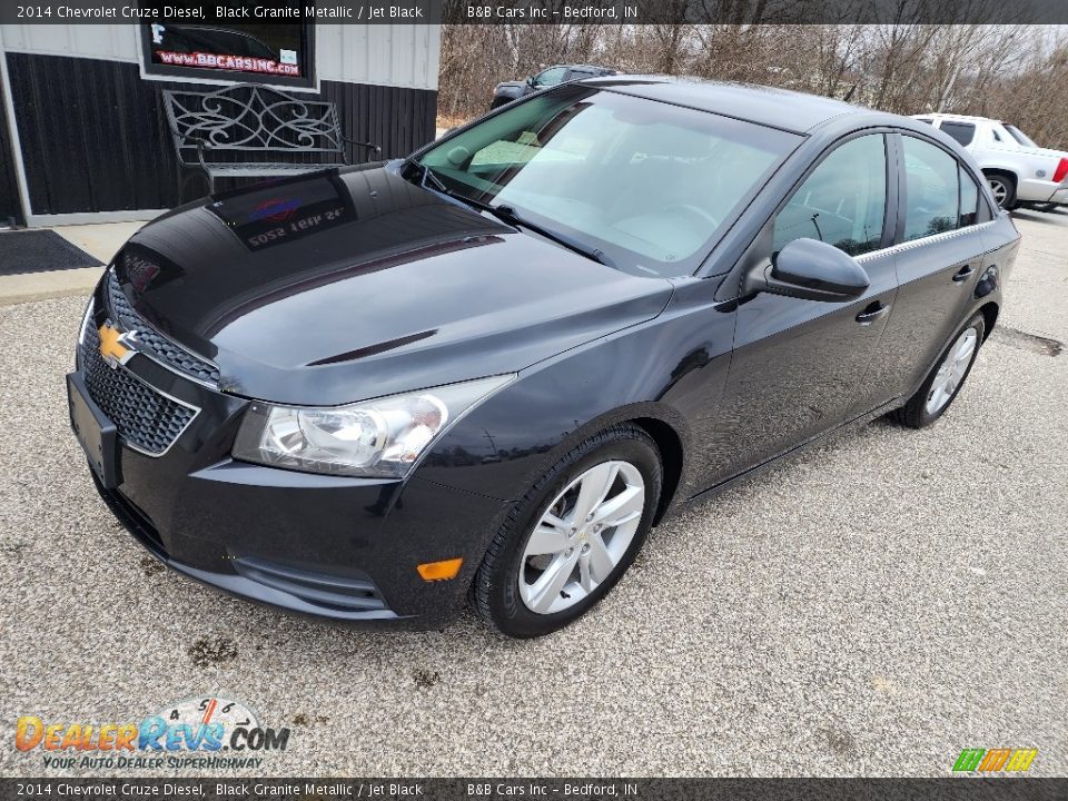 2014 Chevrolet Cruze Diesel Black Granite Metallic / Jet Black Photo #19