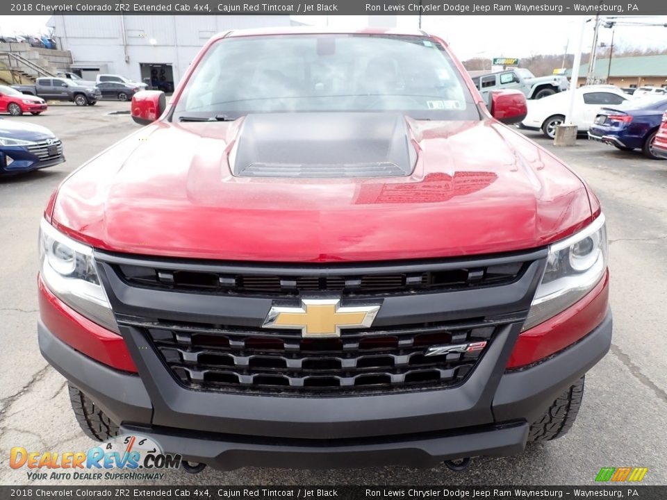 2018 Chevrolet Colorado ZR2 Extended Cab 4x4 Cajun Red Tintcoat / Jet Black Photo #9