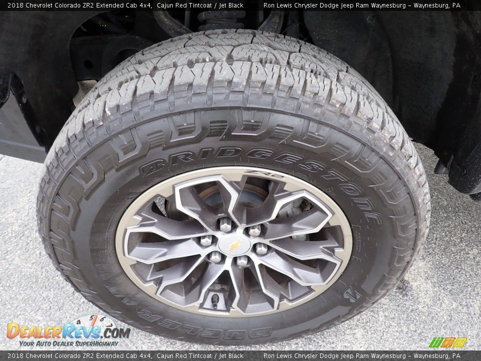 2018 Chevrolet Colorado ZR2 Extended Cab 4x4 Wheel Photo #10
