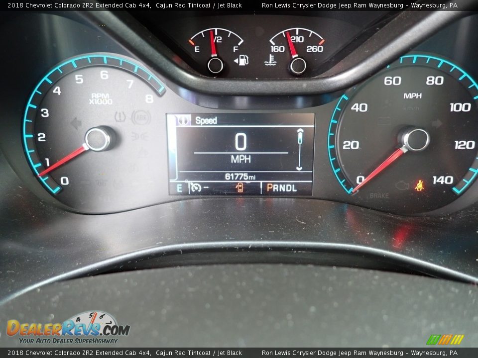 2018 Chevrolet Colorado ZR2 Extended Cab 4x4 Gauges Photo #20