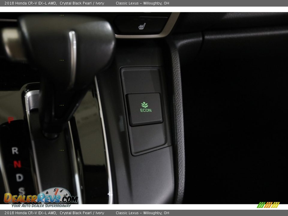 2018 Honda CR-V EX-L AWD Crystal Black Pearl / Ivory Photo #13