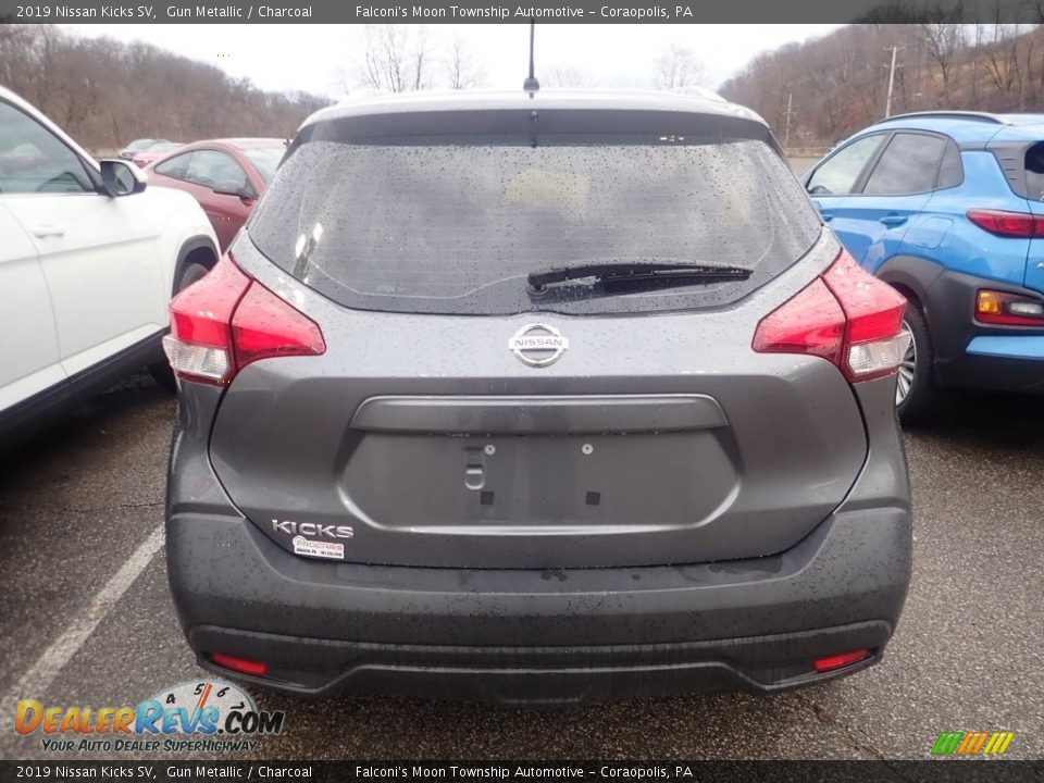 2019 Nissan Kicks SV Gun Metallic / Charcoal Photo #3