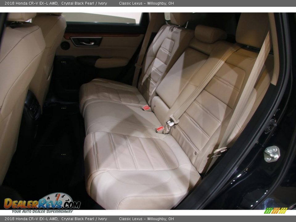 2018 Honda CR-V EX-L AWD Crystal Black Pearl / Ivory Photo #19