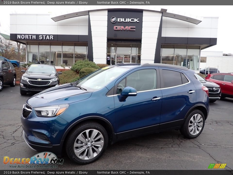 2019 Buick Encore Preferred Deep Azure Metallic / Ebony Photo #1