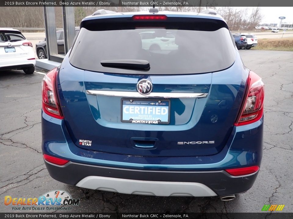 2019 Buick Encore Preferred Deep Azure Metallic / Ebony Photo #5