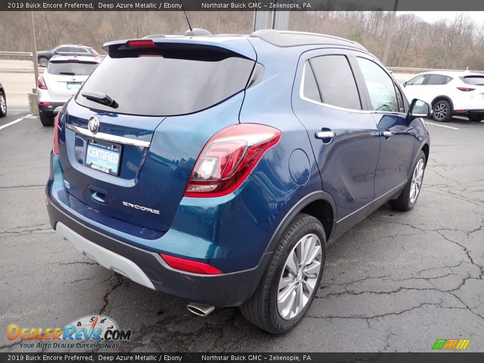 2019 Buick Encore Preferred Deep Azure Metallic / Ebony Photo #6