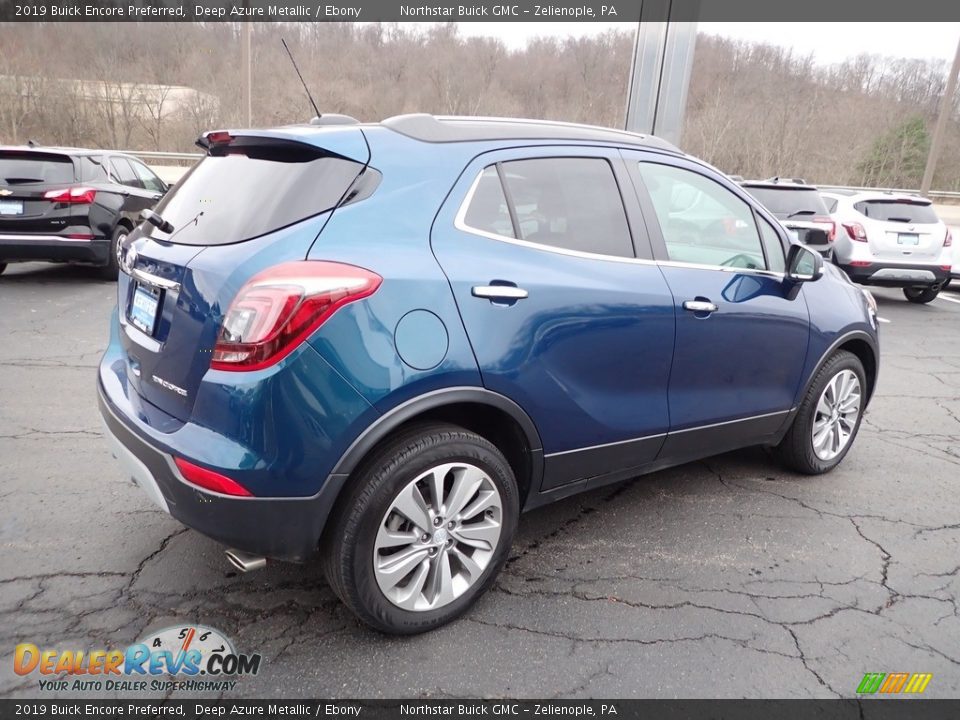 2019 Buick Encore Preferred Deep Azure Metallic / Ebony Photo #7