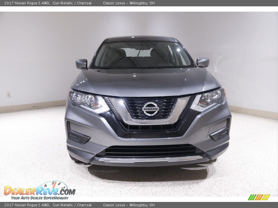 2017 Nissan Rogue S AWD Gun Metallic / Charcoal Photo #2