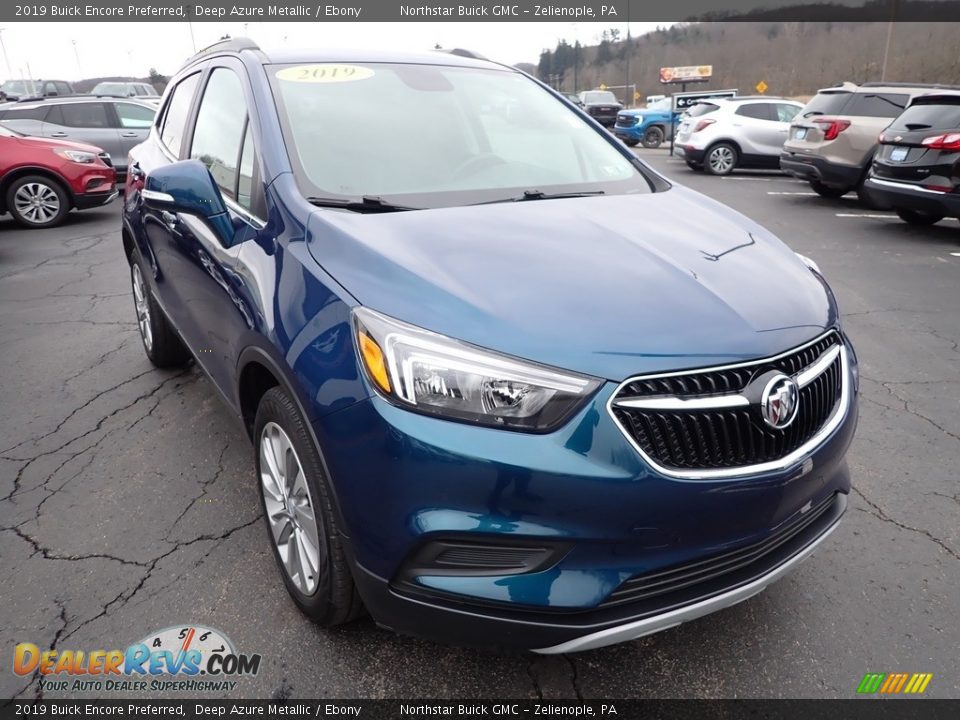 2019 Buick Encore Preferred Deep Azure Metallic / Ebony Photo #10