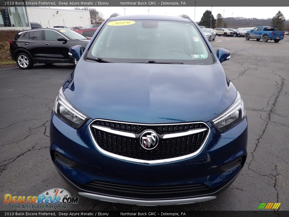 2019 Buick Encore Preferred Deep Azure Metallic / Ebony Photo #11