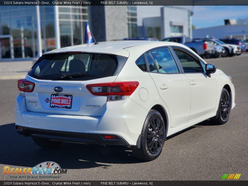 2020 Subaru Impreza 5-Door Crystal White Pearl / Ivory Photo #18