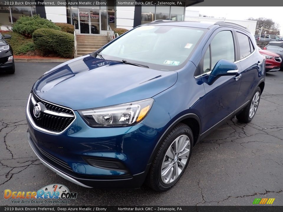 2019 Buick Encore Preferred Deep Azure Metallic / Ebony Photo #12