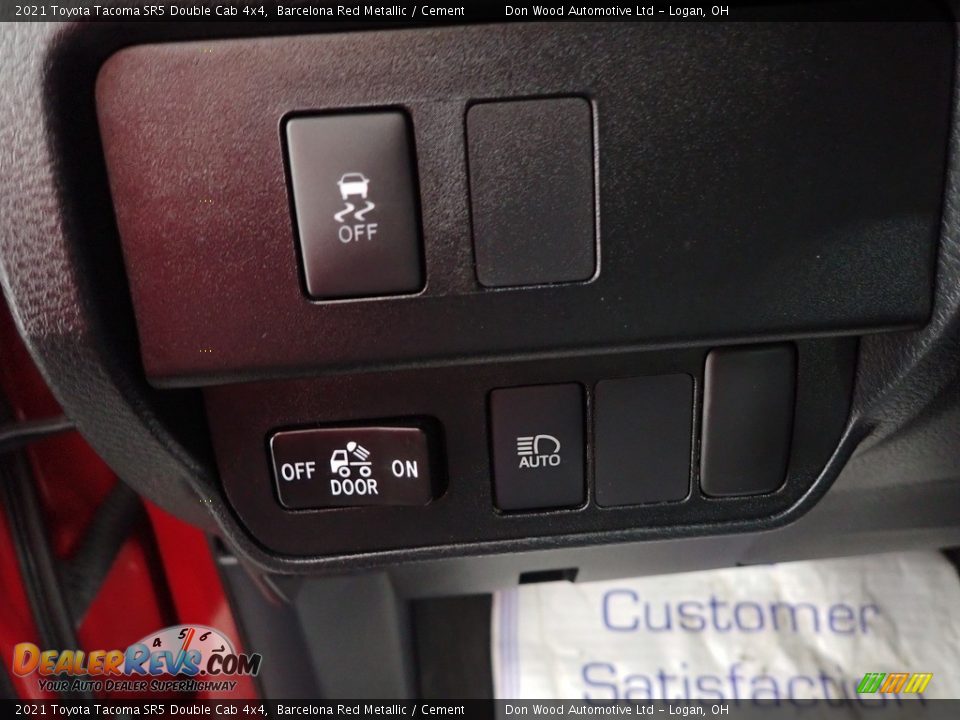 2021 Toyota Tacoma SR5 Double Cab 4x4 Barcelona Red Metallic / Cement Photo #14