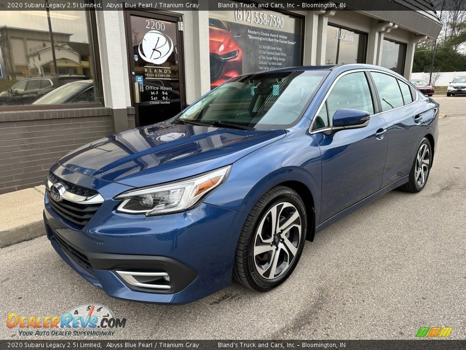 2020 Subaru Legacy 2.5i Limited Abyss Blue Pearl / Titanium Gray Photo #2