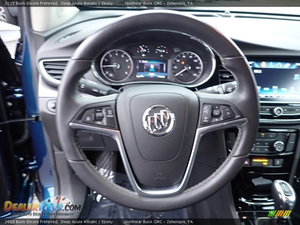 2019 Buick Encore Preferred Deep Azure Metallic / Ebony Photo #27