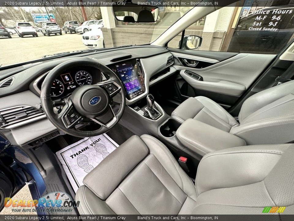 2020 Subaru Legacy 2.5i Limited Abyss Blue Pearl / Titanium Gray Photo #10