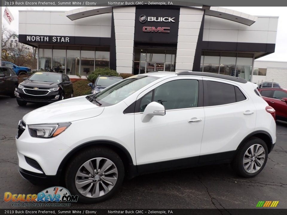 2019 Buick Encore Preferred Summit White / Ebony Photo #1