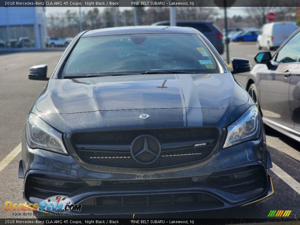 2018 Mercedes-Benz CLA AMG 45 Coupe Night Black / Black Photo #2