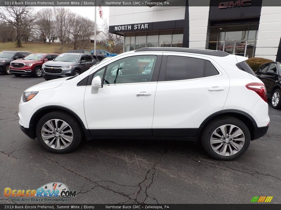 2019 Buick Encore Preferred Summit White / Ebony Photo #2