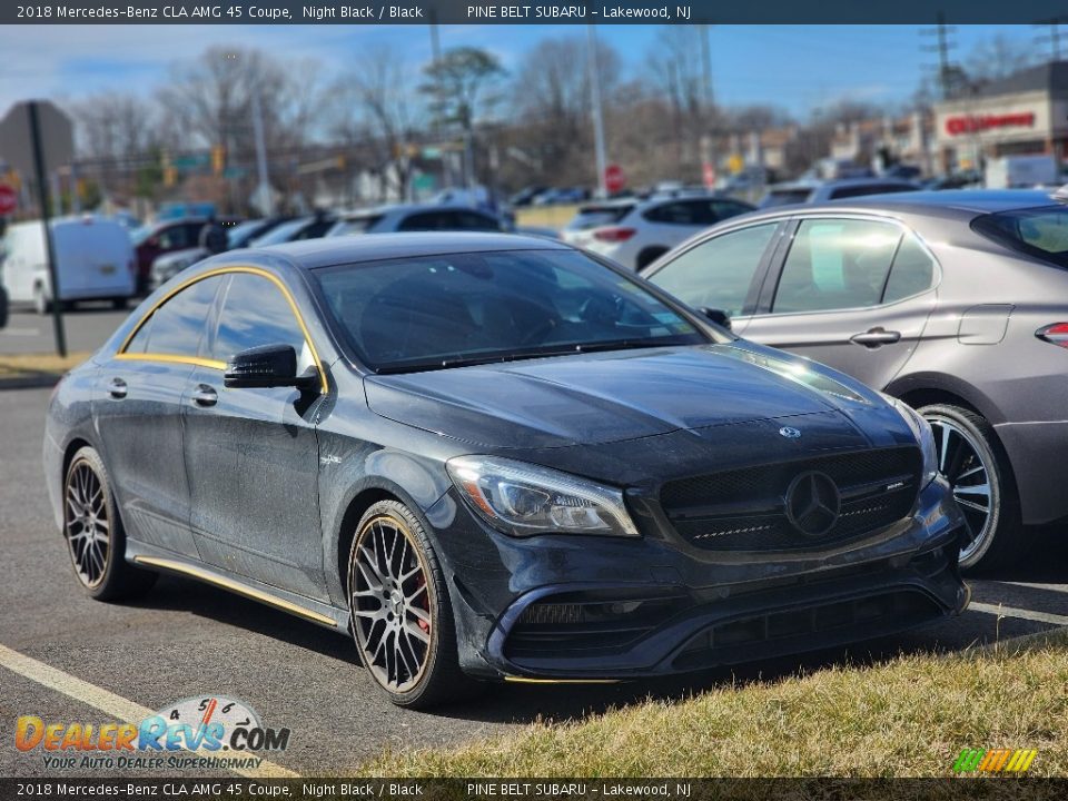 2018 Mercedes-Benz CLA AMG 45 Coupe Night Black / Black Photo #3