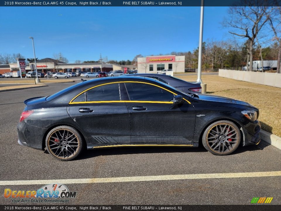 2018 Mercedes-Benz CLA AMG 45 Coupe Night Black / Black Photo #4