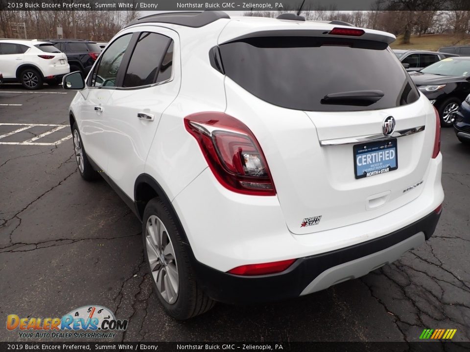 2019 Buick Encore Preferred Summit White / Ebony Photo #4