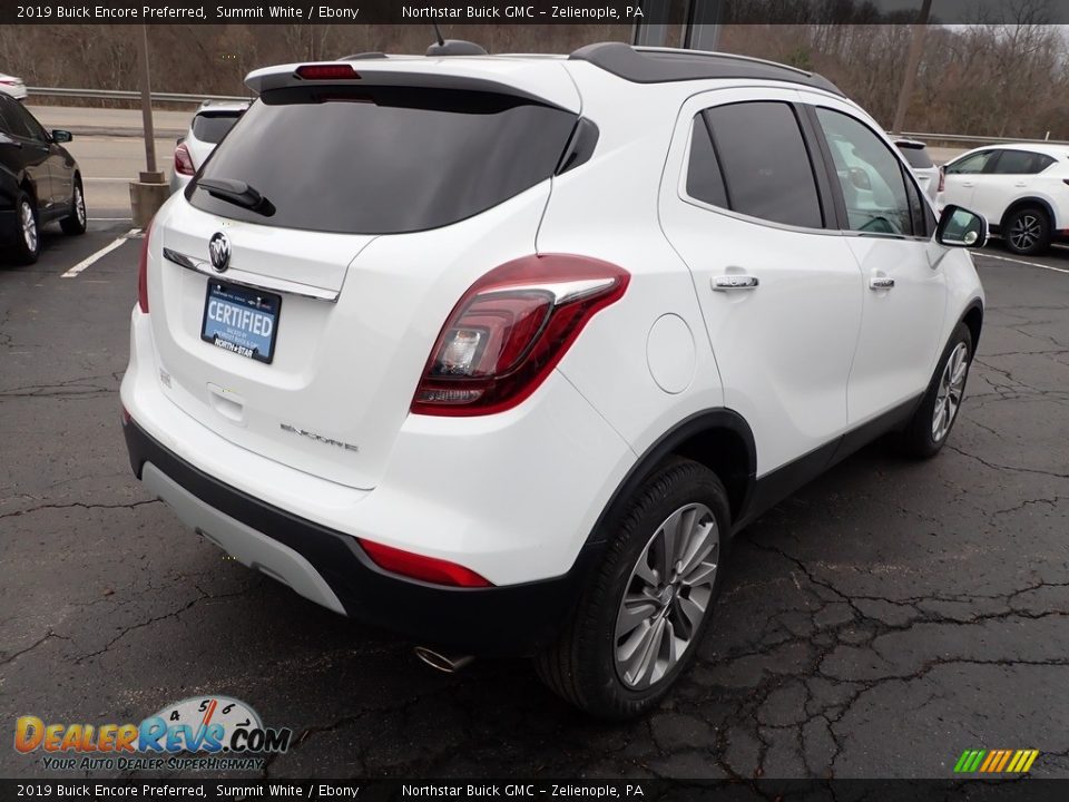 2019 Buick Encore Preferred Summit White / Ebony Photo #6