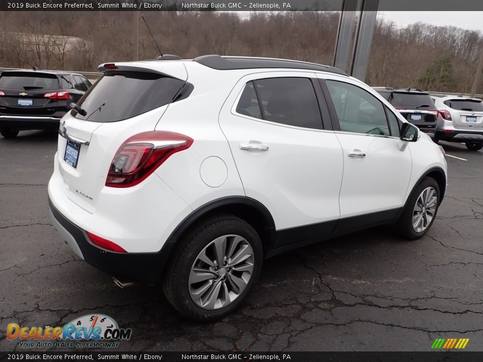 2019 Buick Encore Preferred Summit White / Ebony Photo #7