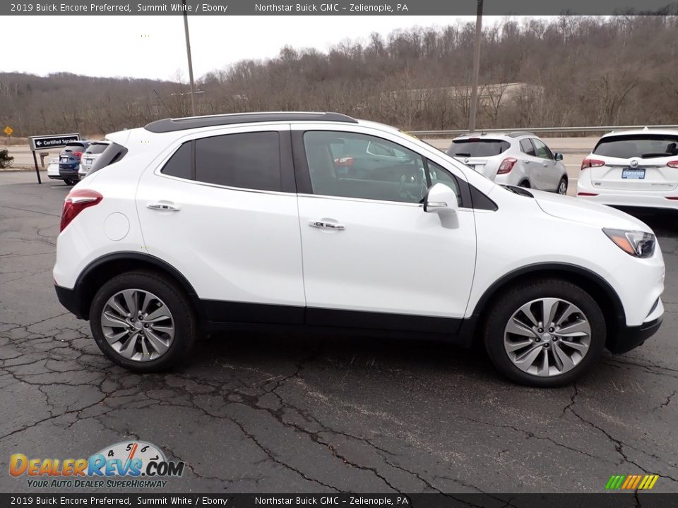 2019 Buick Encore Preferred Summit White / Ebony Photo #8