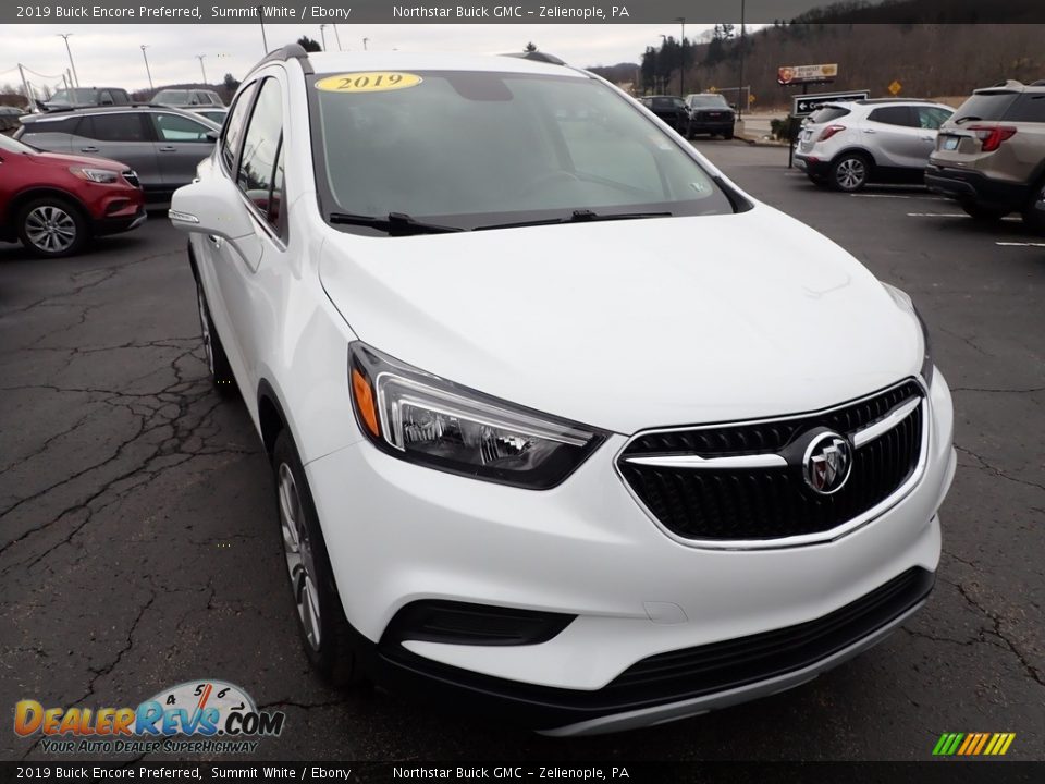 2019 Buick Encore Preferred Summit White / Ebony Photo #10