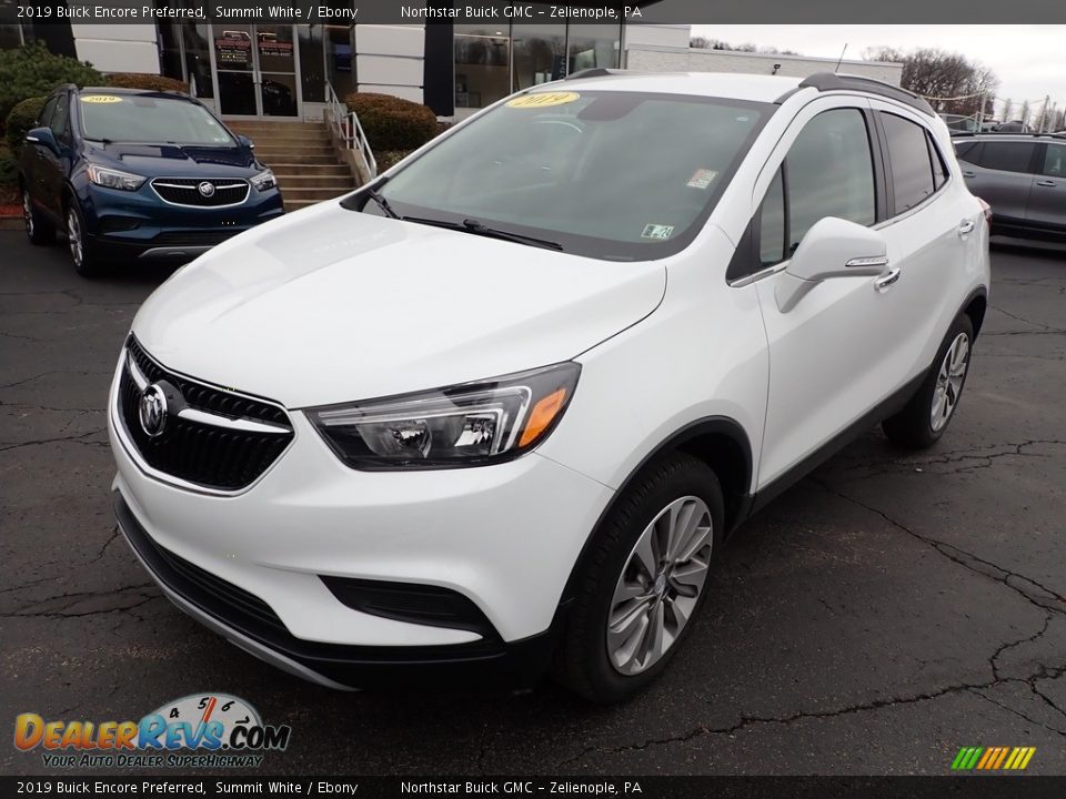 2019 Buick Encore Preferred Summit White / Ebony Photo #12