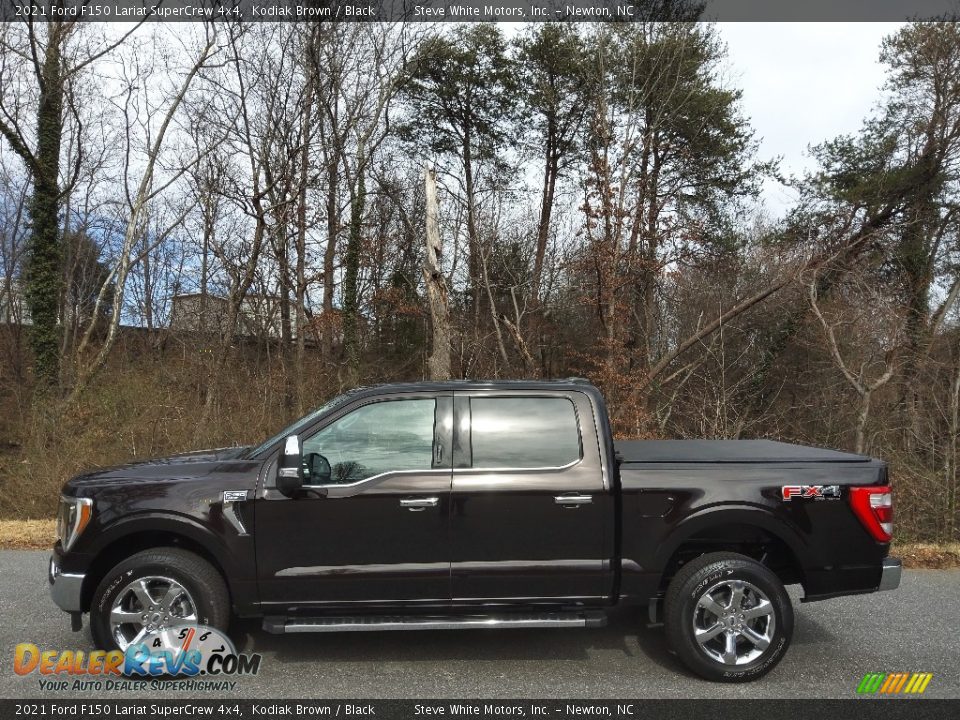 Kodiak Brown 2021 Ford F150 Lariat SuperCrew 4x4 Photo #1