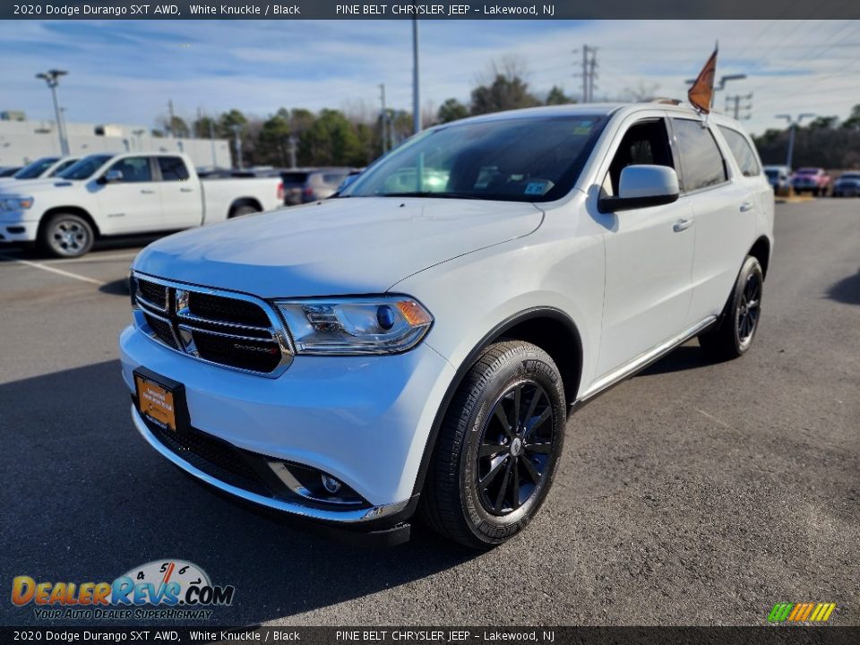 2020 Dodge Durango SXT AWD White Knuckle / Black Photo #1